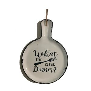 “What the Fork is for Dinner?” sign